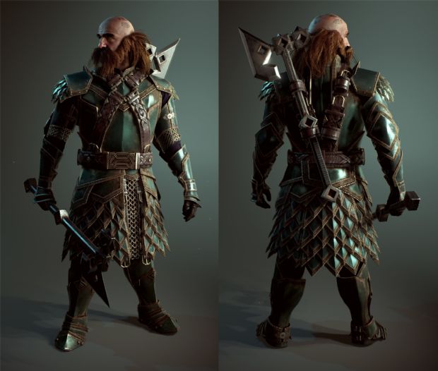 Cüce Dwalin Unreal Engine 4 ile buluşursa