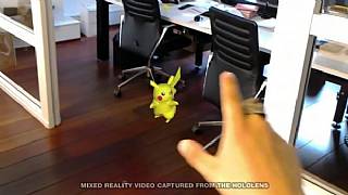 Microsoft HoloLens ile Pokemon Go nasıl olurdu?