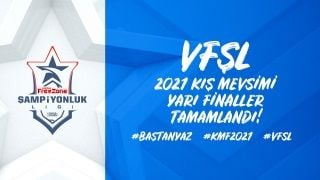 VFŞL Kış Mevsimi yarı finalleri tamamlandı