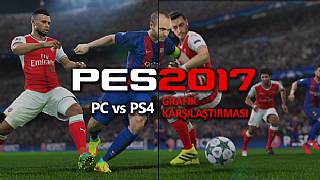 PES 2017'nin PC ve PS4 karşılaştırma videosu!