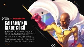 Arena of Valor: Yeni Çağ ve One-Punch Man işbirliği bugün başlıyor