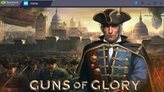 Bluestacks programı ile bilgisayarda Guns of Glory oynuyoruz