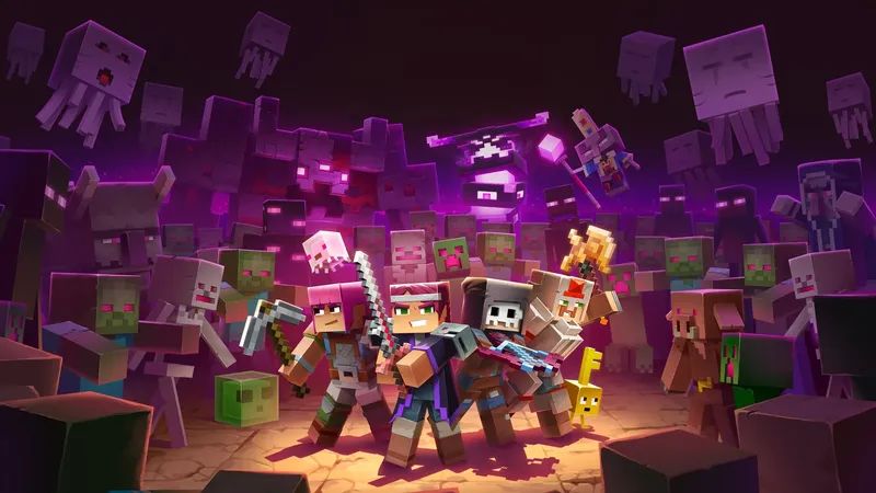 Minecraft Dungeons 2 İki Yıldır Sessizce Geliştiriliyor