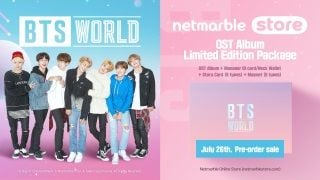 Sınırlı sayıda satılacak BTS WORLD albümü ön siparişe açıldı