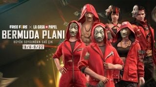 Garena Free Fire x La Casa de Papel etkinliği bugün başlıyor