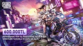 PUBG Mobile yeni yıl akşamı oyunculara 600 Bin TL'lik ödül dağıtacak