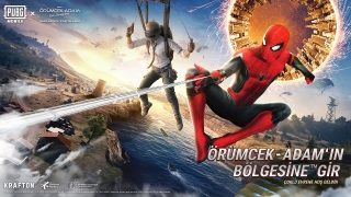 PUBG Mobile & Örümcek-Adam işbirliği için bir ışık gösterisine imza atıldı