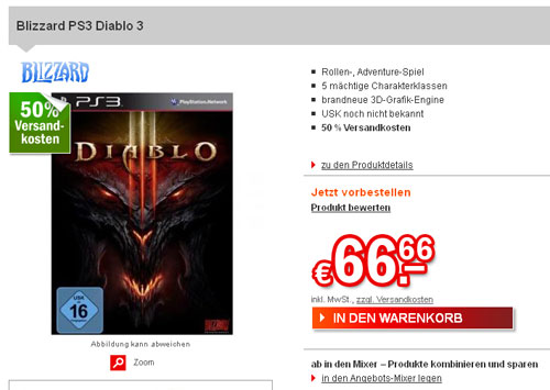 Diablo 3, PS3'e özel mi geliyor?