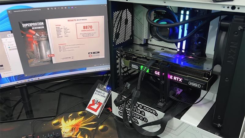 Modlanan RTX 4070 Ti SUPER, NVIDIA RTX 4080'den Daha Hızlı Oldu