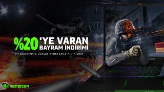 Monster bilgisayarlara bayram döneminde indirim fırsatı geldi