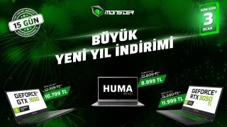 Monster Notebook yeni yıl indirimleri başladı