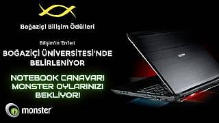 Notebook Canavarı Monster Oylarınızı Bekliyor!