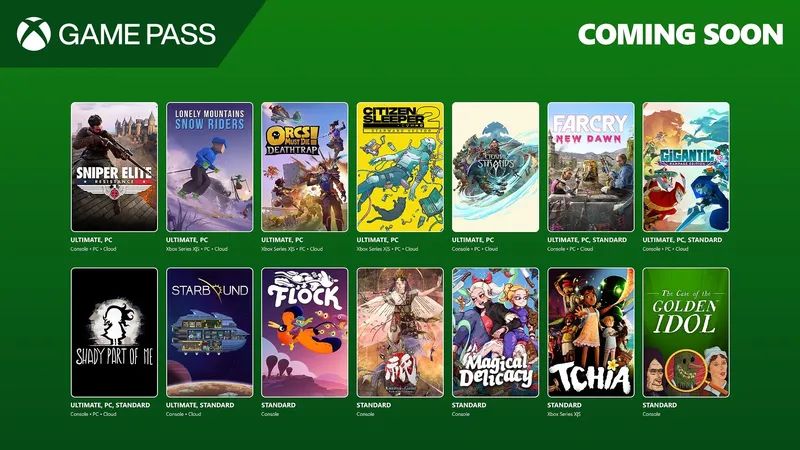 Xbox Game Pass Ocak 2025'te Eklenecek Oyunlar Belli Oldu