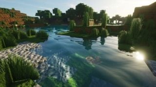 Minecraft'ın Ray Tracing modu, göz alıcı görünüyor