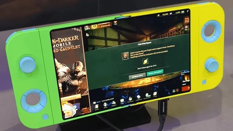 Samsung Katlanabilir Flex Gaming Konsolunu Tanıttı