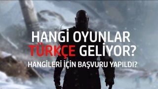 PS4'e hangi oyunlar Türkçe gelecek?