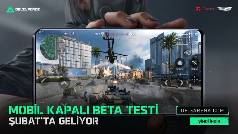 Garena Delta Force Mobil Kapalı Beta Testi Başlıyor