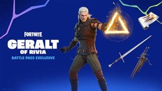 Rivialı Geralt bugün Fortnite'a geliyor