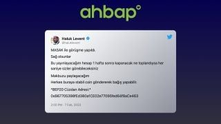 Kripto bağış açan Haluk Levent, 2 saatte 530 Bin dolar topladı